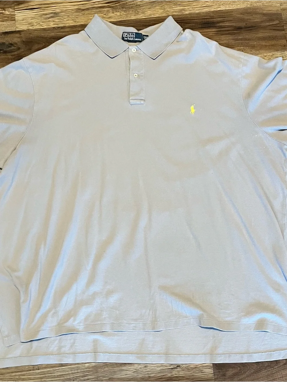 Polo by Ralph Lauren Men’s Light Gray Polo Shirt